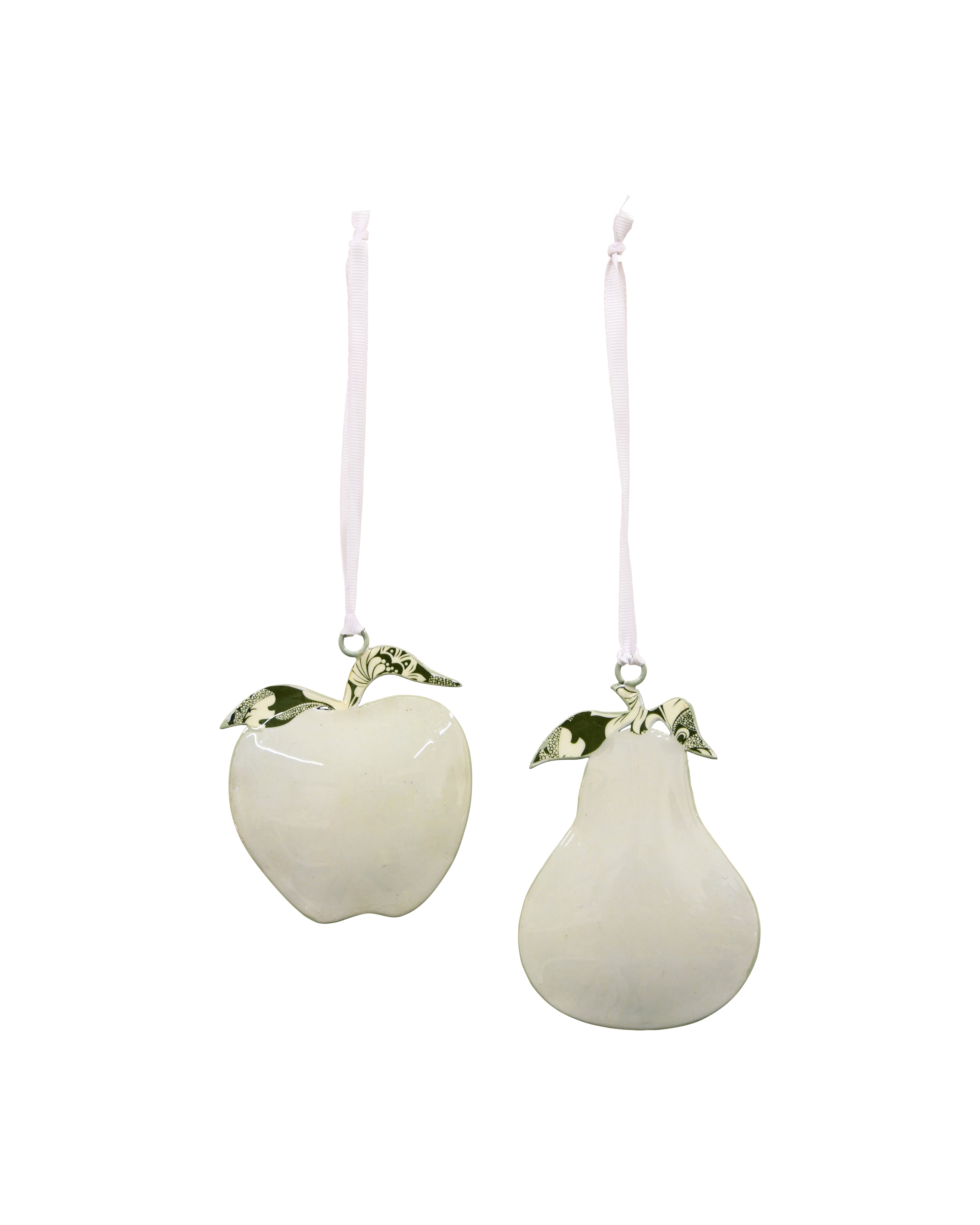 FLORAL Hanging Apple & Pear A/2 - Light Green Magnolia