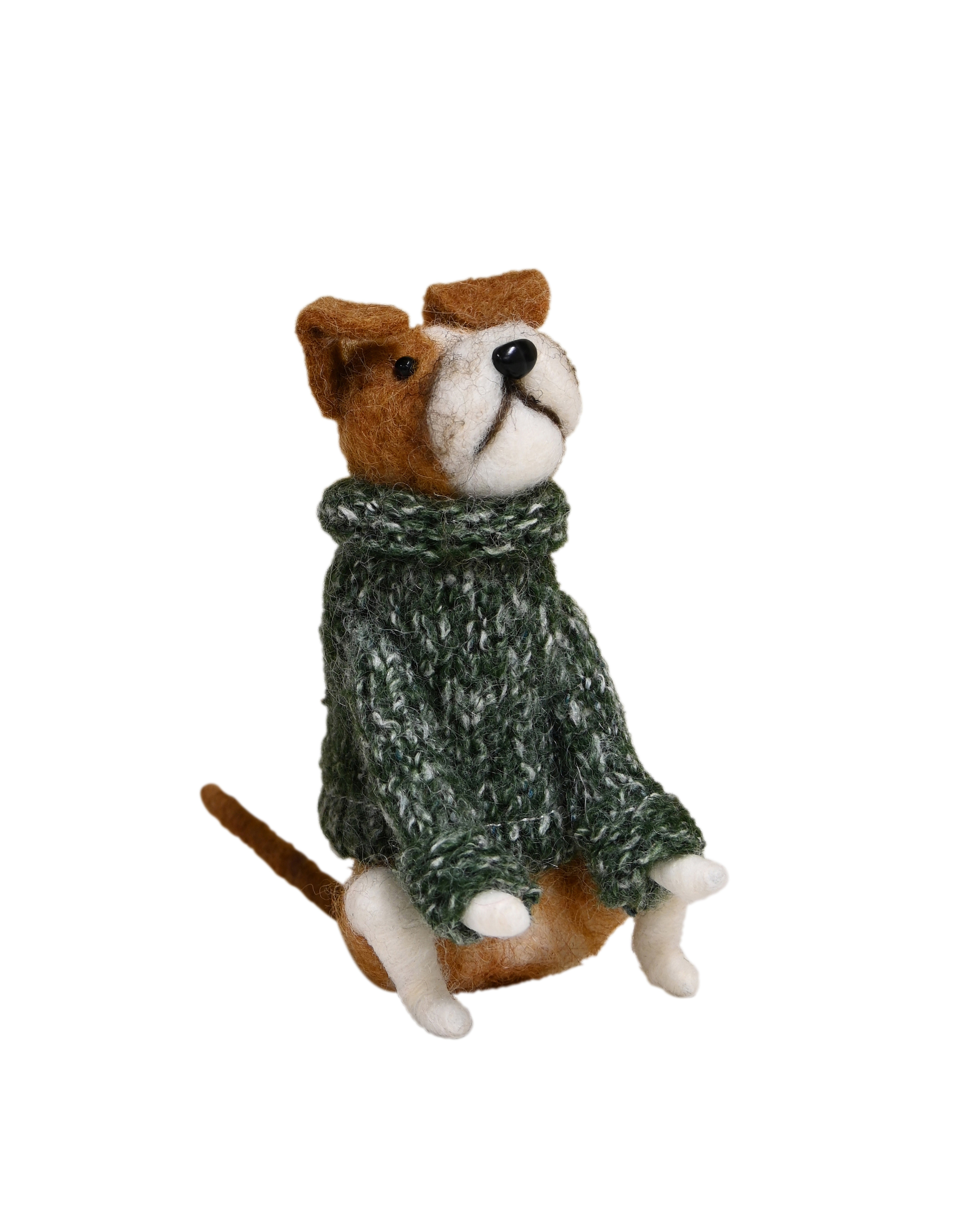 FELT Sitting Dog - Max