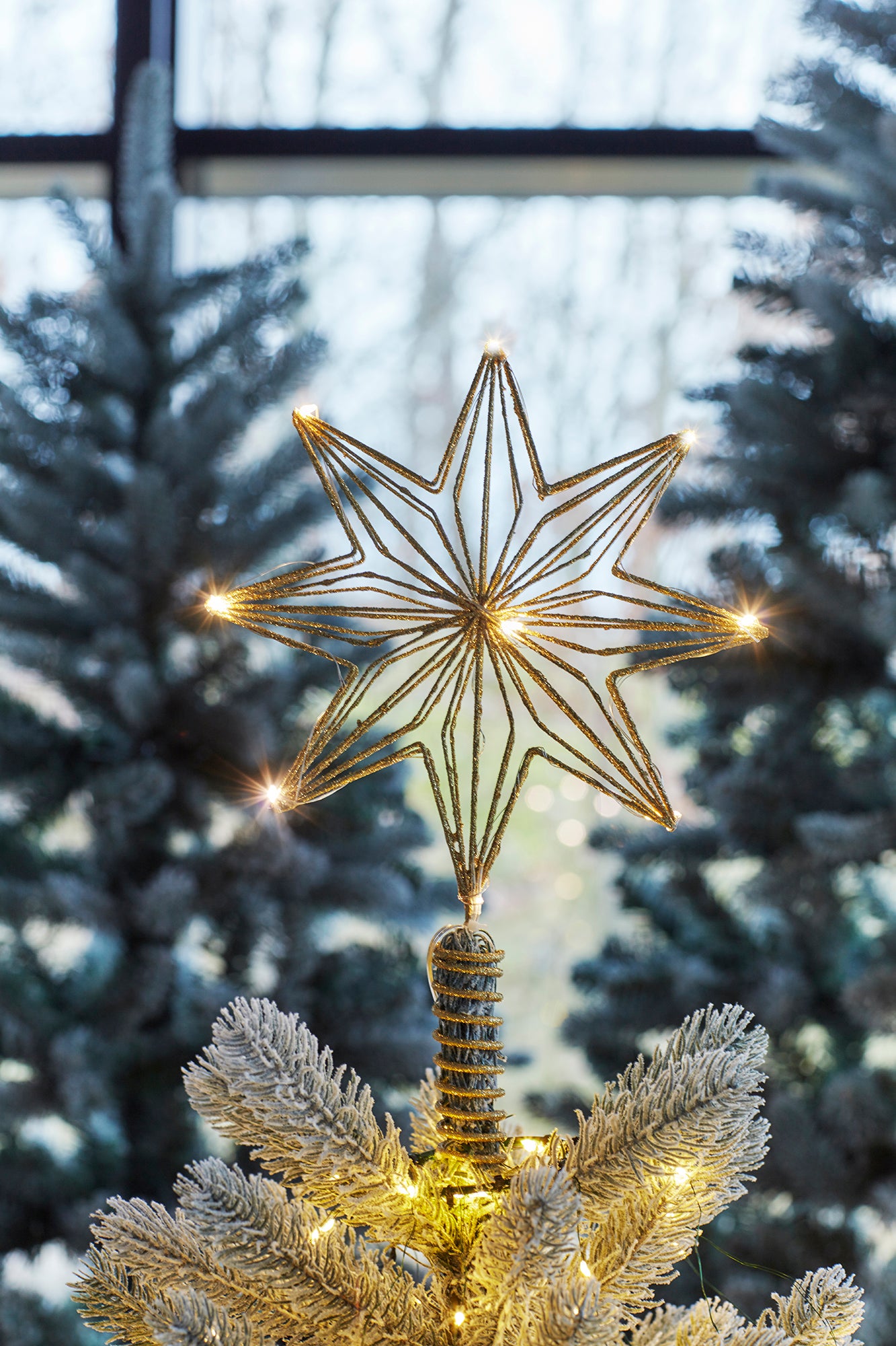SIRIUS Chloe Christmas Tree Topper - Gold