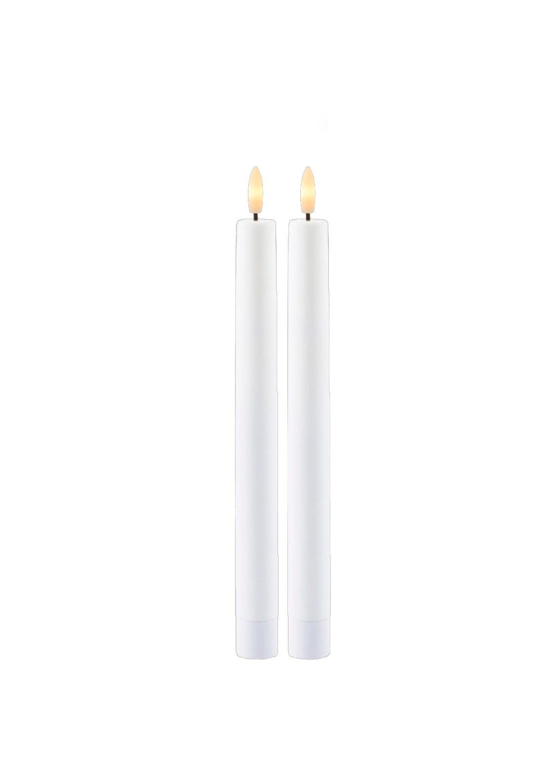 SIRIUS Sille Crown Taper Candles S/2 - White